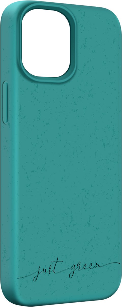 Apple iPhone 13 Mini biologisch afbreekbaar, Just Green turquoise hoesje