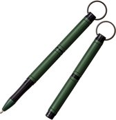 Backpacker Space Pen, aluminium anodisé vert avec porte-clés (# BP/GR)