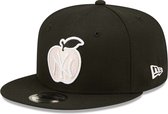New York Yankees Apple Black 9FIFTY Snapback Cap S/M