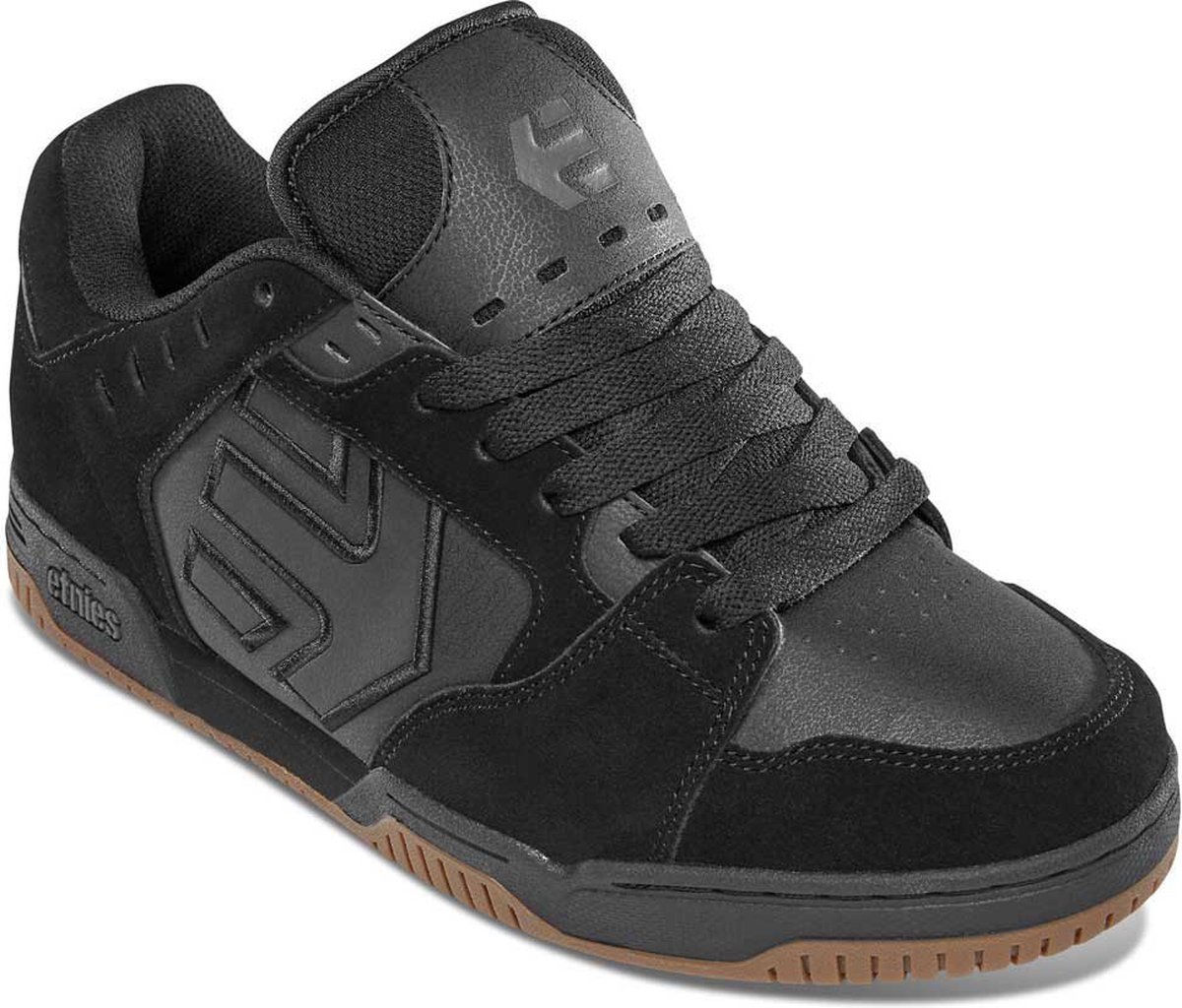 ETNIES Faze Sneakers Heren - Black / Black / Gum - EU 46