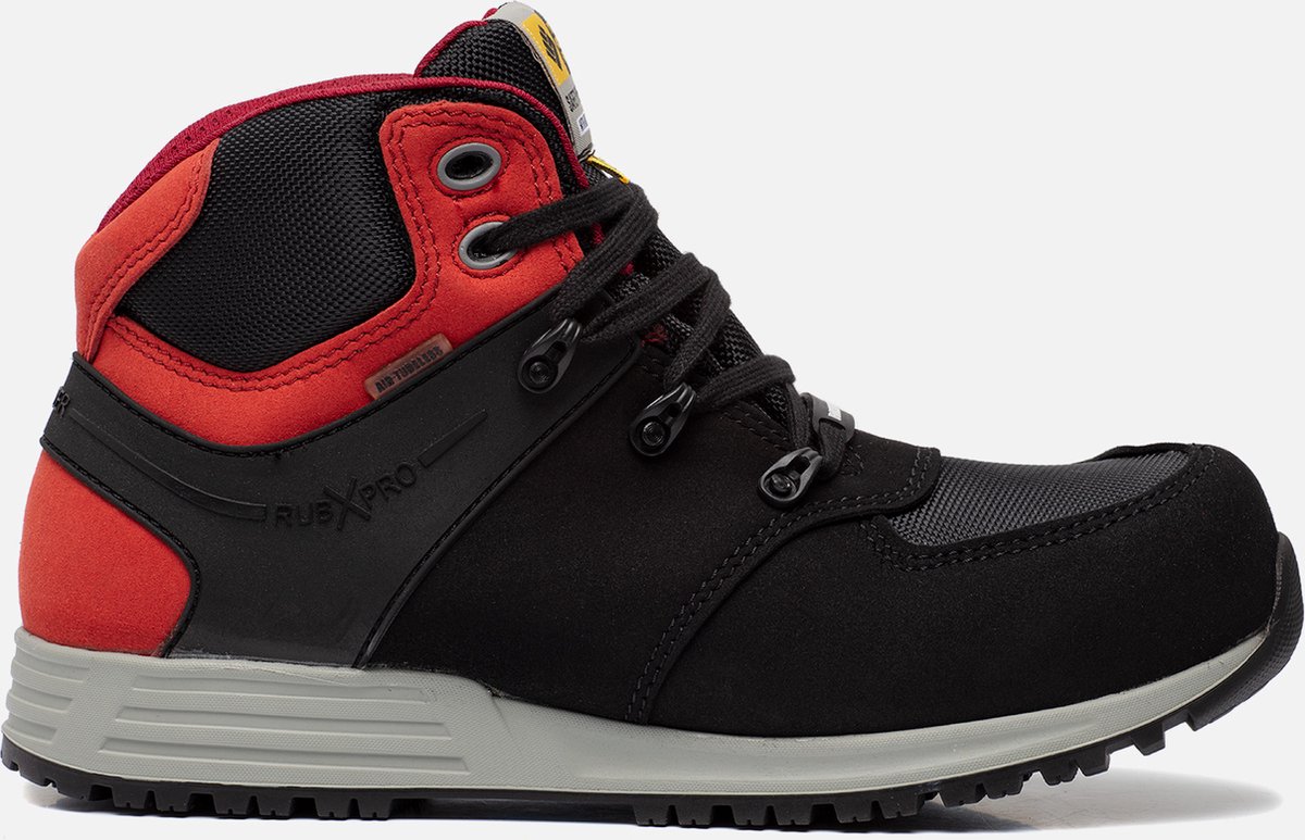 ToWorkFor Rebel S3 - Zwart/Rood - 40