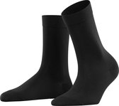 FALKE Cotton Touch business & casual katoen sokken dames zwart - Maat 35-38