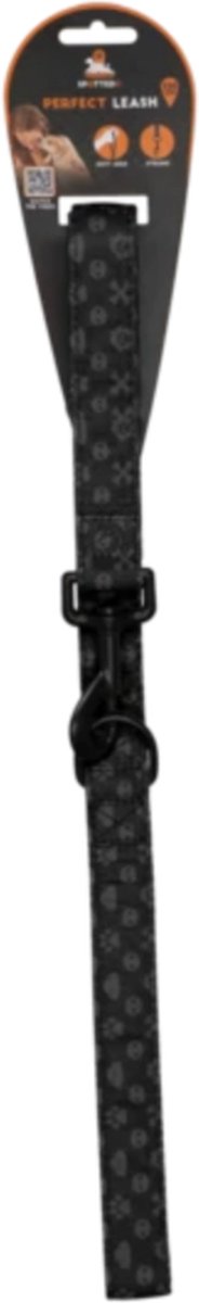 Spotted! PRO Hondenlijn – Hondenriem – 120 cm - Riem voor huisdieren met musketon sluiting – Extra D-Ring – Weerbestendig & waterproof – Antraciet