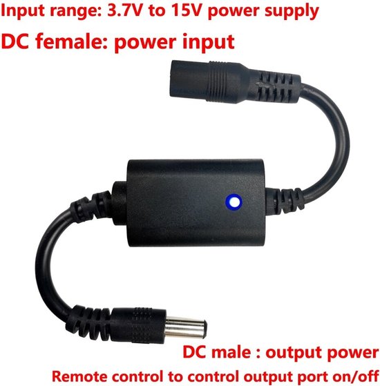 Commutateur de télécommande DC 12V 24V 4CH 433Mhz RF Module récepteur