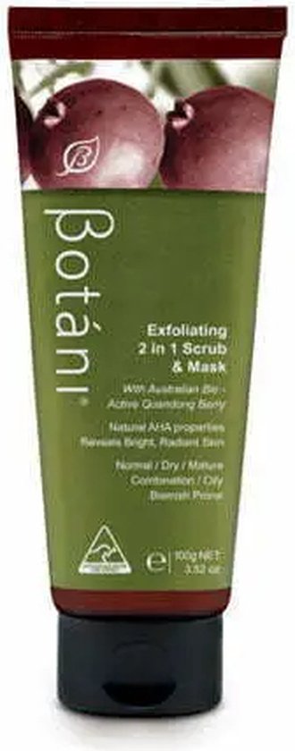 Botani Exfoliating 2 in 1 Scrub & Mask 100G