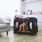 Hondendraagtas - Transportbox XL - Zwart