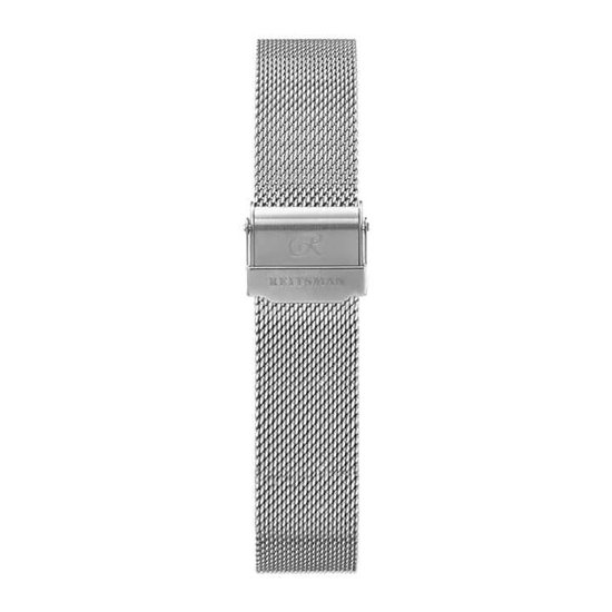 Elegante 16mm mesh horlogeband in zilver - S01.1606SISI | bol.com