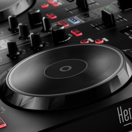Hercules DJControl Inpulse 300 MK2 – USB dj-controller – 2 decks met 16 pads en ingebouwde geluidskaart – dj-software en handleidingen inbegrepen - Begin eenvoudig met mixen - Beatmatch Guide - Mix met MP3 tracks of van muziekstreamingdiensten - Hercules