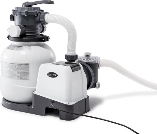 Intex - Zandfilterpomp 7900 L/u & Filterzand 50 kg