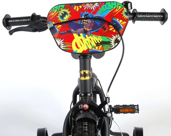 Batman Kinderfiets - Jongens - 12 inch - Zwart van Batman — afbeelding 5