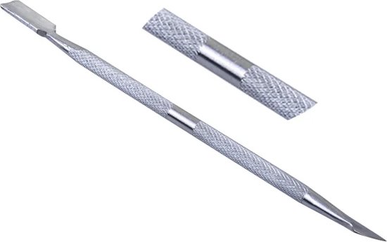 Bokkenpootje nagels - nagelriem duwer - cuticle pusher - nagelriem knipper - nagelriem verwijderaar - nagelriem mesje - cuticle remover - Pedicure - Hoogwaardige kwaliteit - 1 stuk - Bokkepootje nagels