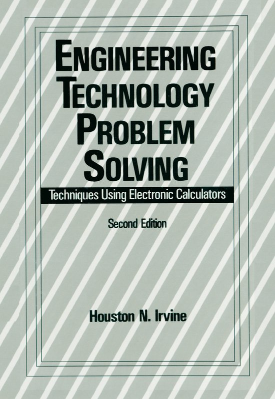 Technical Problems Book Engineering Technology Problem Solving | 9780824786069 | Houston N ...