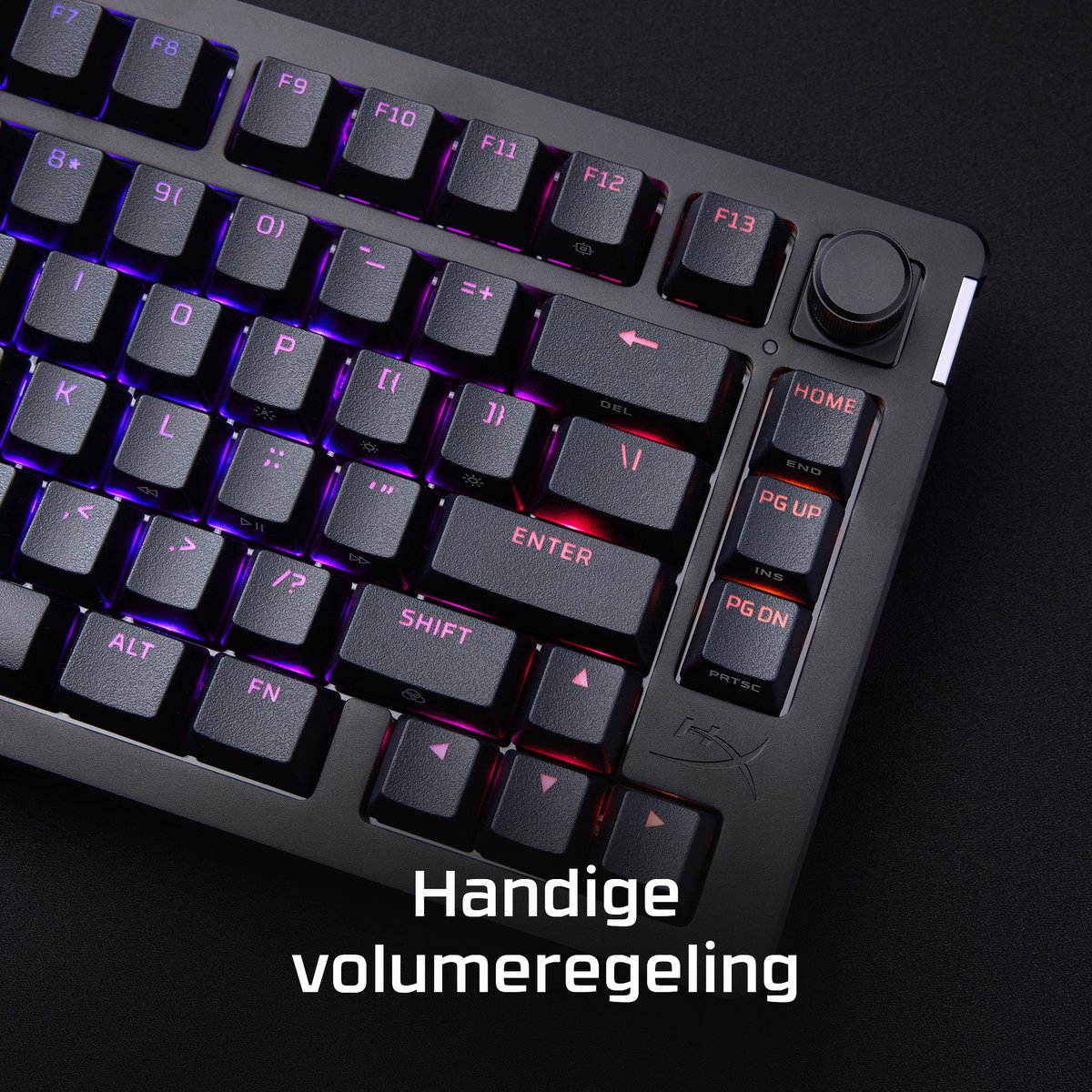 HyperX Alloy Rise 75 - Compact Mechanisch Toetsenbord met Hot-Swap thumbnail 8