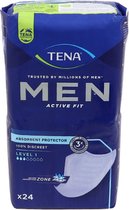 TENA Men Active Fit Level 1, 24 stuks . Voordeelbundel met 3 verpakkingen