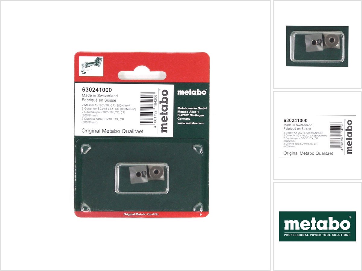 Omkeerbeitels (2 st.) | voor SCV 18 LTX BL 1.6 | Staal tot 800N/mm²