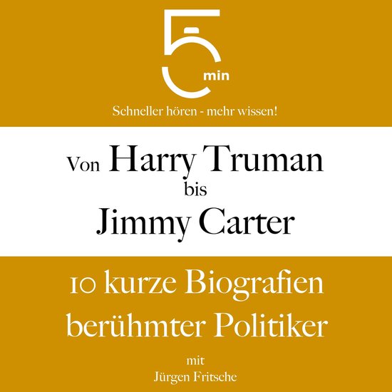 Von Harry Truman bis Jimmy Carter - cover