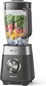 Philips Blender HR3020/20 - Krachtige 1000 Watt Motor – Veelzijdig Gebruik - Vaatwasserbestendig - 1.5l Kan - Grijs
