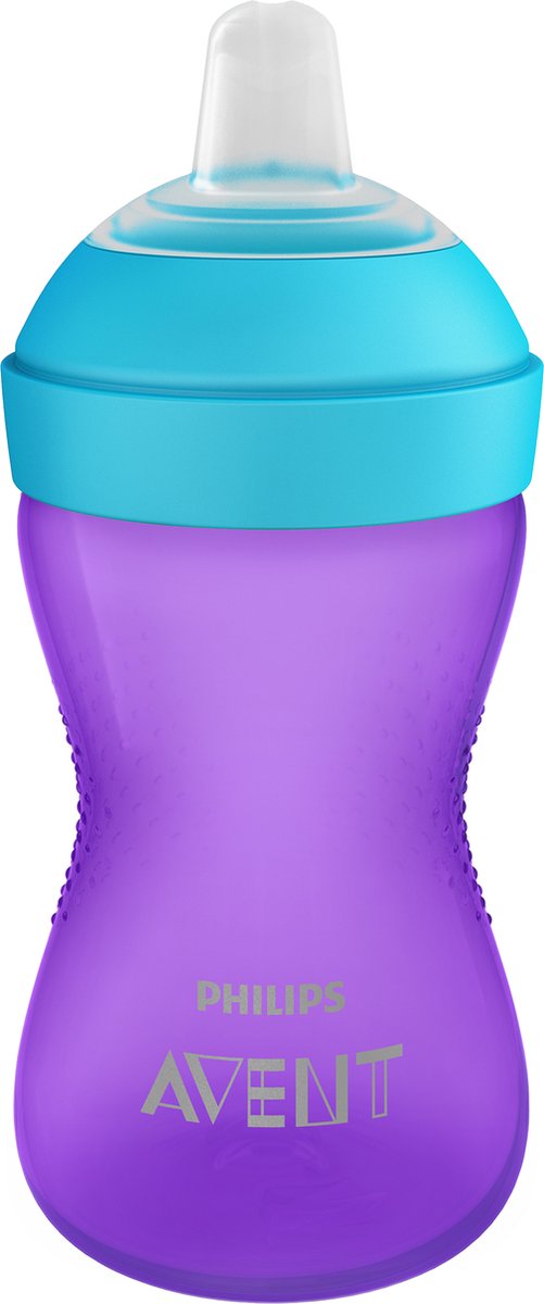 Goedkoopste Philips Avent Zachte Bijtbestendige Tuitbeker 9 mnd SCF802/02 - Drinkbeker