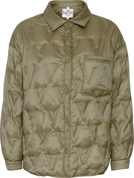 Saint Tropez CaddySZ Jacket Dames Jas - Burnt Olive - Maat XL