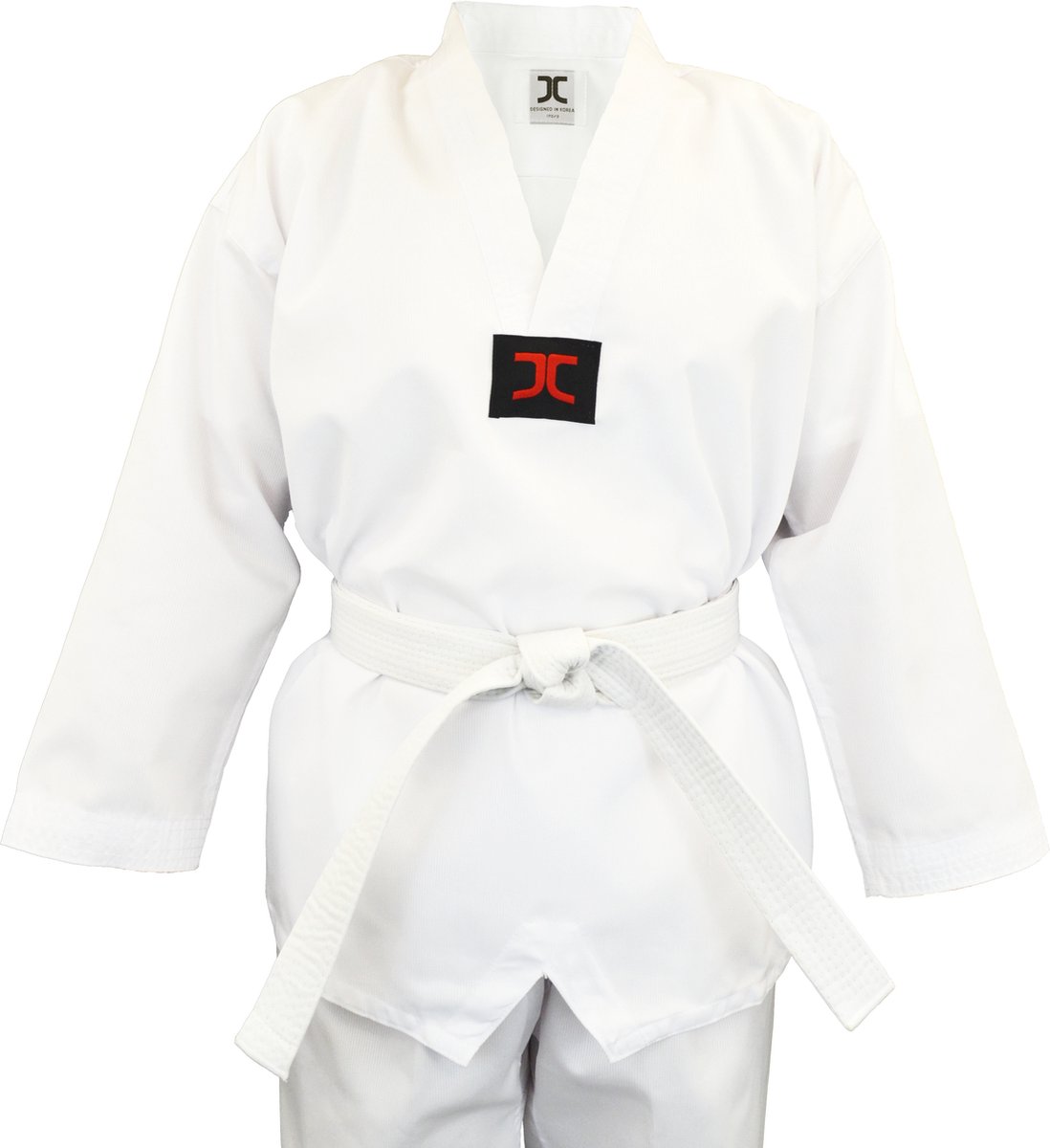 JCalicu Basic Uniform WT approved | Wit (Maat: 130)