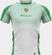 T-shirt Arawaza | Dry-Fit | Groen / Wit (Maat: XXS)