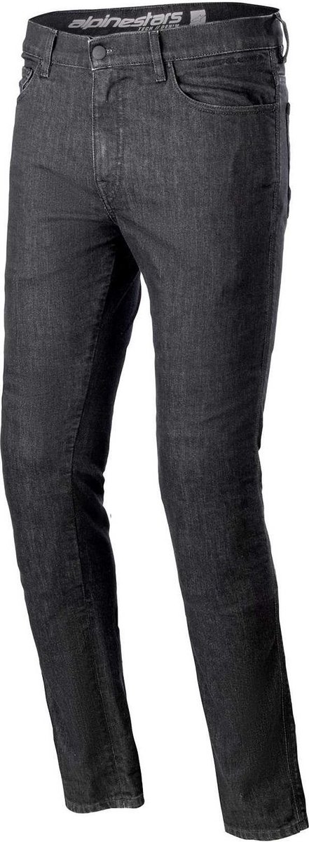 Alpinestars Cerium Denim Tech Rijbroek Zwart Gewassen - Broek