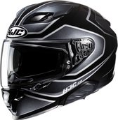 HJC F71 Idle Grey Black S - Maat S - Helm