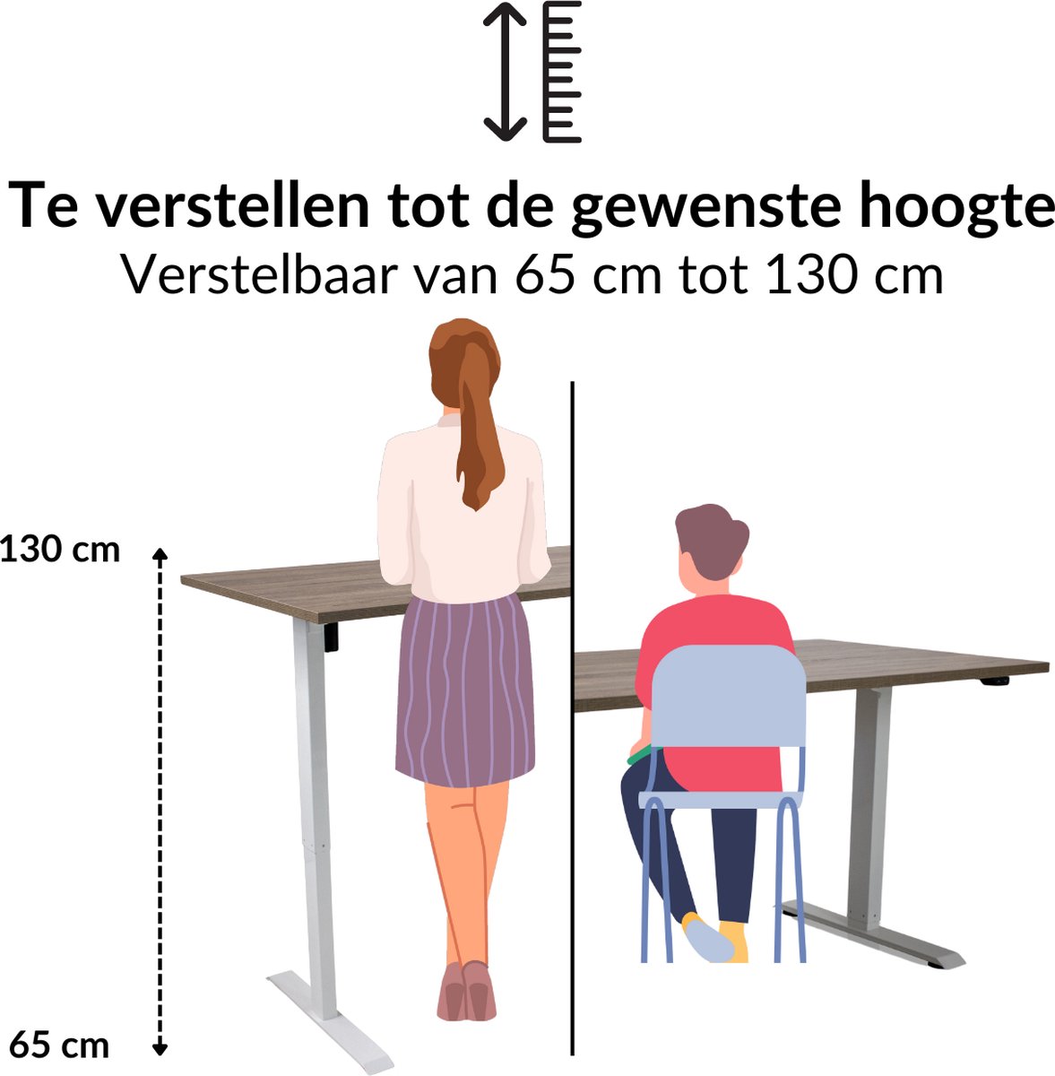 Zit Zit MRC COMFORT Zit-Sta Bureau - afbeelding 2