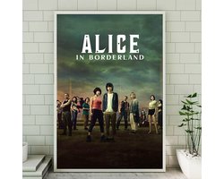 Allernieuwste Alice in Borderland 1 - TV serie - Japanse Thriller Dramaserie - kleur - 50 x 70 cm