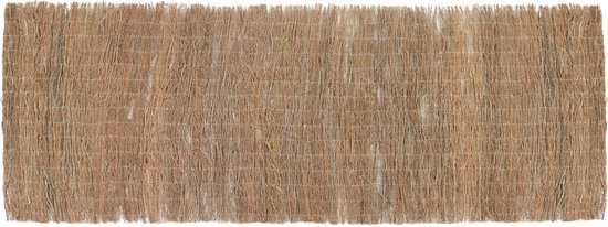 Tapis de bruyère Clôture Brielle 1,5 kg/m² Paravent de jardin 5x1 m Tapis Erica naturel