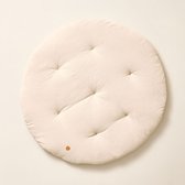 Petite Amélie ® Speelmat - 100% Biologisch Katoen - Ø 100 cm -Beige