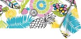 Raved Tafelzeil Zomer Fruit  140 cm x  320 cm - Paars - PVC - Afwasbaar