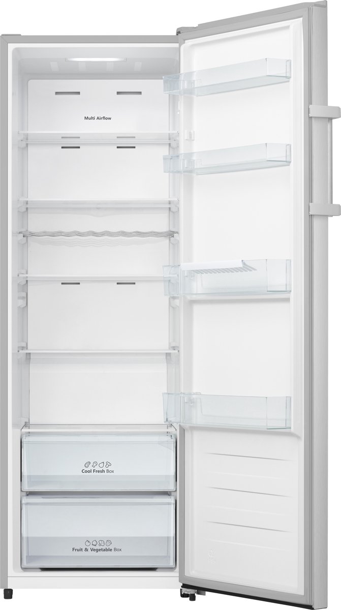 ETNA KKV172RVS - Kastmodel Koelkast - RVS/RVS look - 322 Liter - Energielabel C - 35 dB(A) - MultiFlow 360° - SuperCool — afbeelding 3