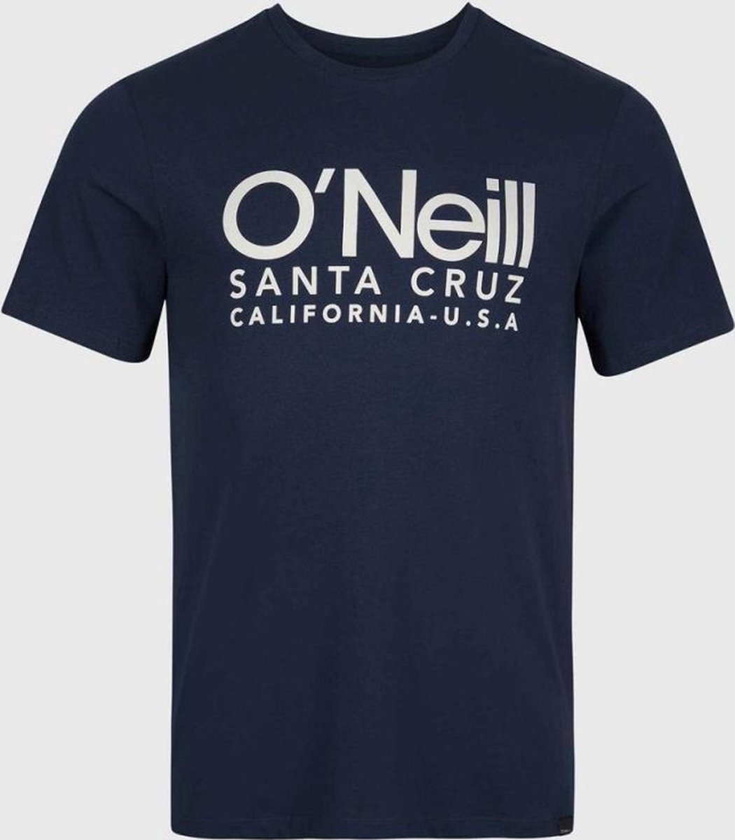 O’Neill T-Shirt Men CALI ORIGINAL T-SHIRT Ink Xs Ink 100% Katoen Round Neck Blauw