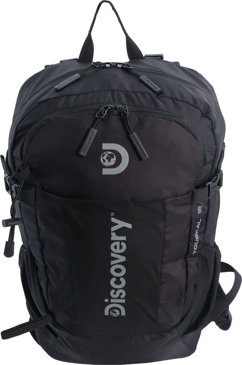 Discovery Outdoor Rugzak / Schooltas Zwart - Zwart
