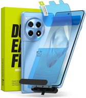 Ringke Dual Easy Film adapté pour OnePlus 12R - Protecteur d'écran avec gabarit - 2-Pack