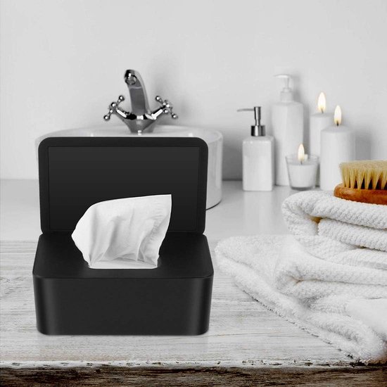 Distributeur De Lingettes Humides - Boîte à Lingettes - Porte Papier Toilette Humide