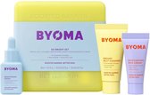 Kit de soins de la peau éclaircissant BYOMA - Gelée nettoyante - Sérum éclaircissant - Crème riche