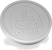 CombiCraft koffiemunten reliëf zilver - 250 stuks