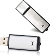 QProductz Afluisterapparatuur - Afluisterapparatuur Spy USB Stick - Afluisteren Opnemen - 90 uur Capaciteit - Vergaderingen - 8GB