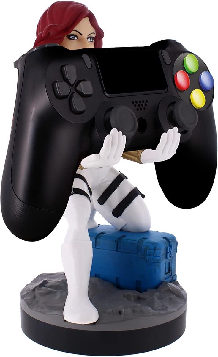Cable Guy Marvel Black Widow White Suit houder voor controllers en smartphones thumbnail 2