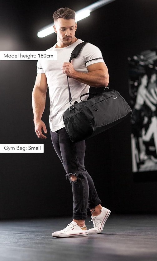Fitgriff® Gym Bag V2 voor Heren en Dames met Schoen & Nat