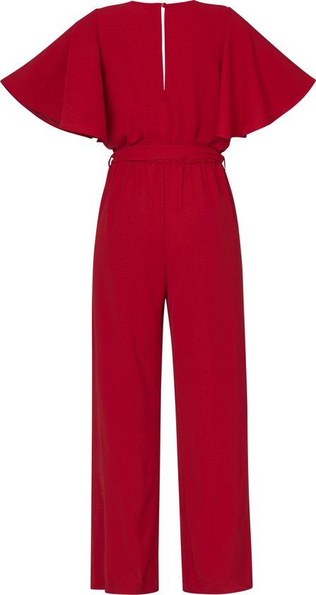 SISTERS POINT Erow-ju - Dames Jumpsuit- Red - Maat XS