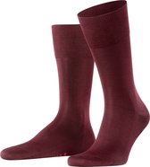 FALKE Tiago business & casual organisch katoen sokken heren rood - Matt 41-42