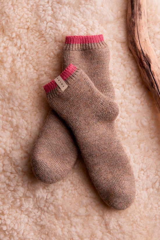 Chaussettes FALKE Cozy Plush pour femmes - Grijs - Taille 39-42