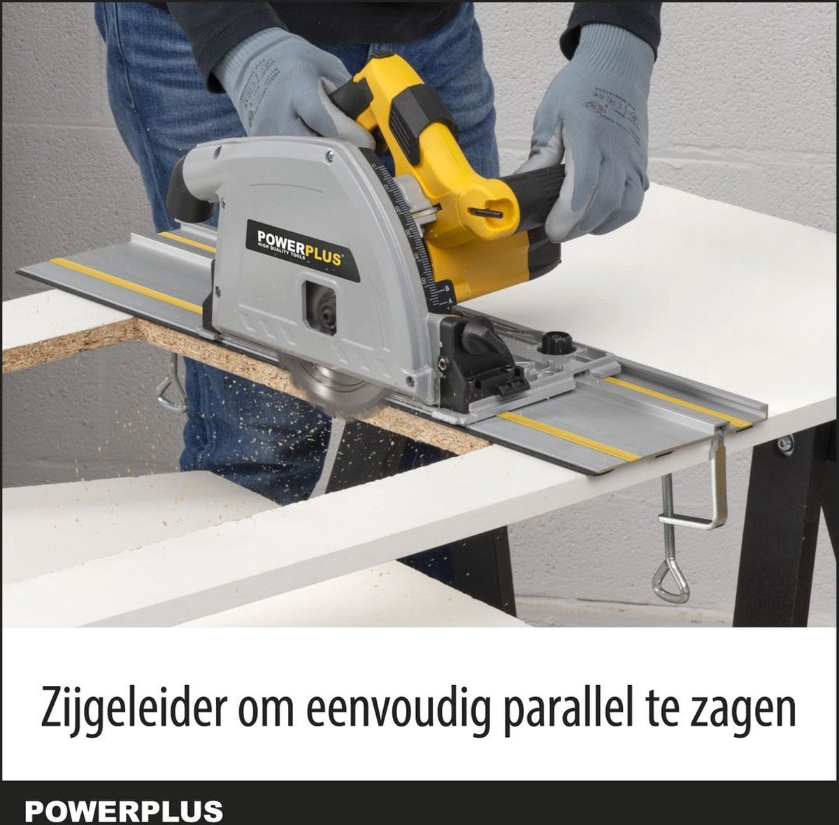 Powerplus POWX0562 Invalzaag 1200W met geleiderails thumbnail 5