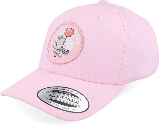Hatstore- Kids Unicorn Cat Love Patch Pink Adjustable - Unicorns Cap