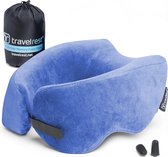 Bol.com NYTimes Draadsnijder Nest Gepatenteerd Ultimate Memory Foam Reiskussen NYTimes Draadsnijder - Wasbaar - Verpakking van 1... aanbieding