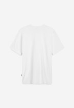 A-dam White Mobile - T-shirt - Heren - Volwassenen - Vegan - Korte Mouwen - T-shirts - Katoen - Wit - M