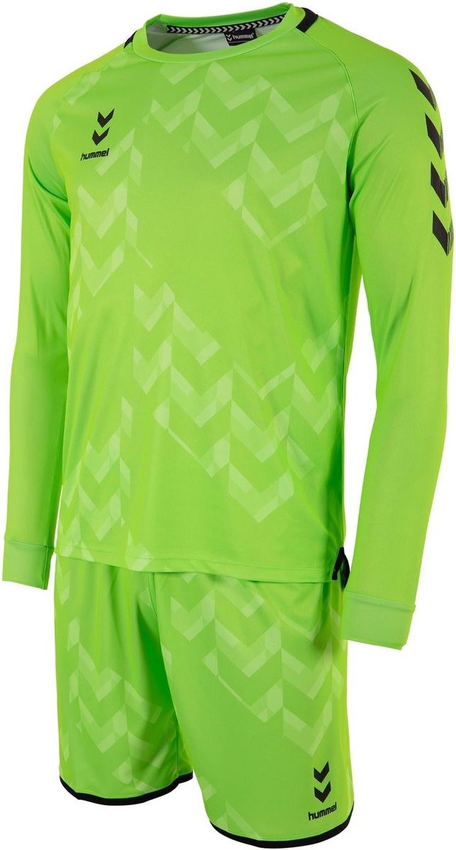 Hummel Indiana Keeperset Heren - Fluo Groen | Maat: M